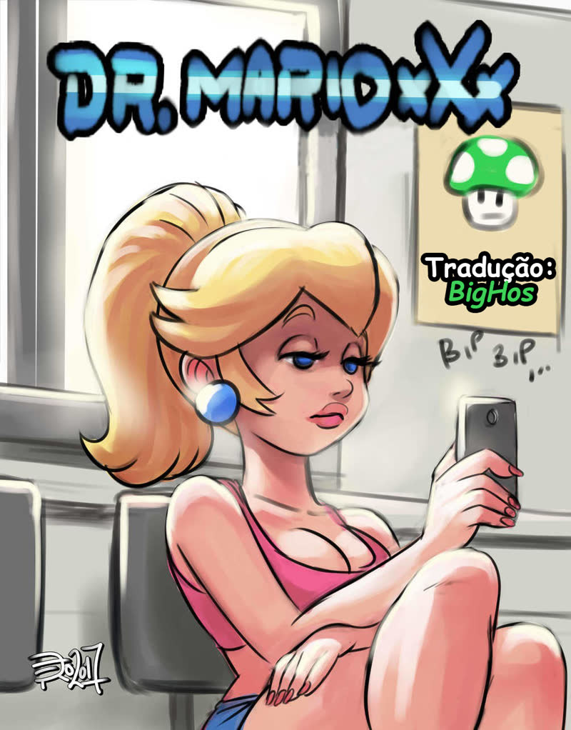 HQ porno: Dr. Mario Bros - Fodendo a princesa no consultório (1)